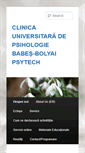 Mobile Screenshot of clinicadepsihologie.ro